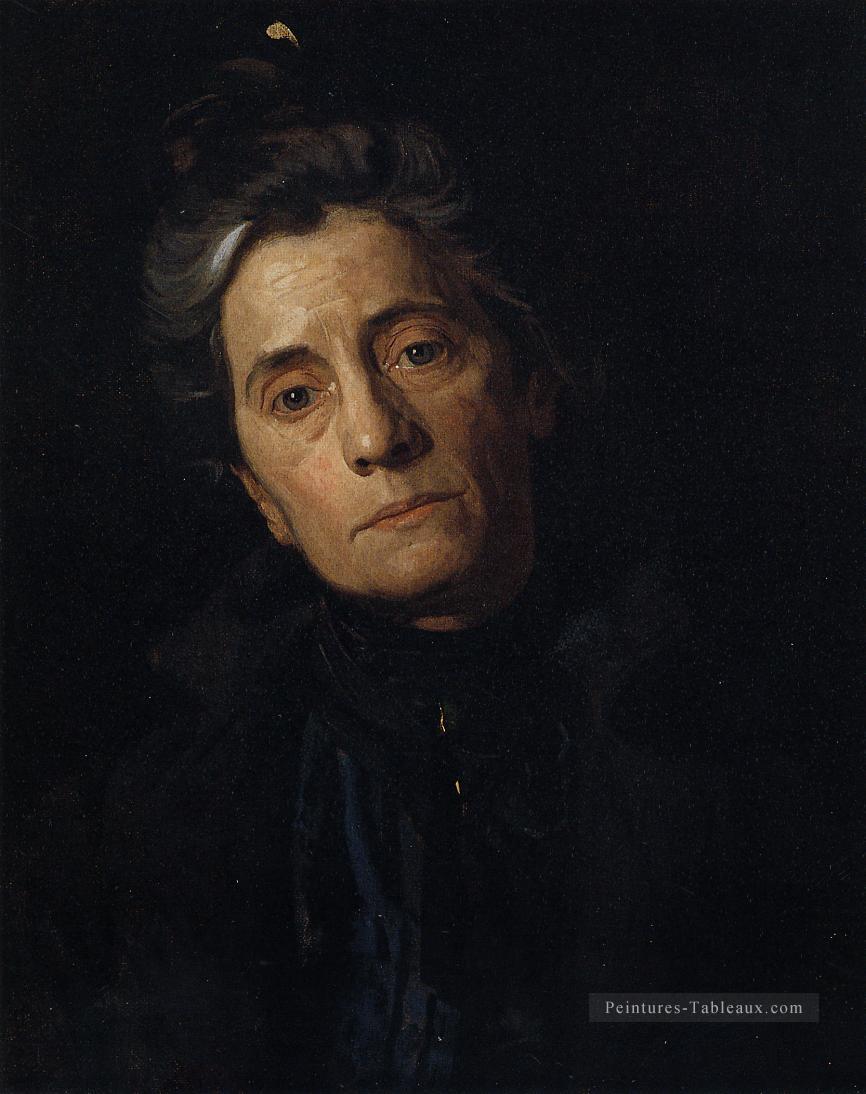 Portrait de Susan MacDowell Eakins réalisme portraits Thomas Eakins Peintures à l'huile